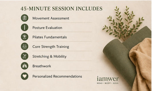 Foundational Pilates Session (45 min)